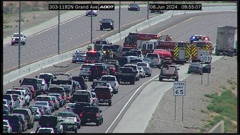 LIVE VIDEO: Serious crash at Loop 303 and Grand in Surprise.